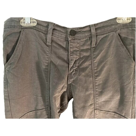 Flying Monkey Pants Women's SZ 29 Dark Gray Stretch Cotton Skinny Leg - Picture 2 of 6